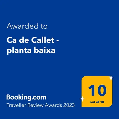 Ca De Callet - Planta Baixa