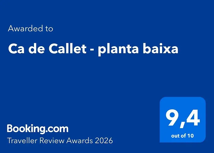 Ca De Callet - Planta Baixa 아파트 Estación